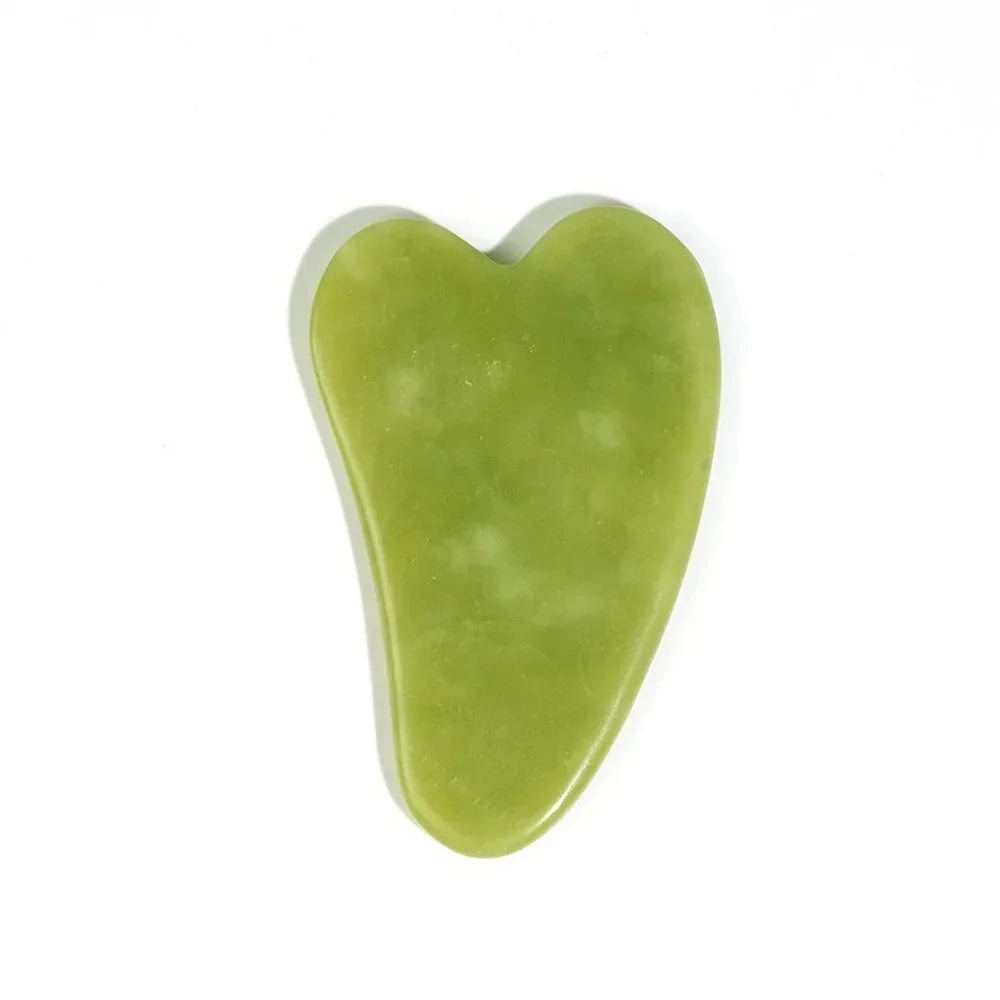 New Anti Aging Jade Stone Massage Set Gua Sha Rose Quartz Jade Face Roller gua shua