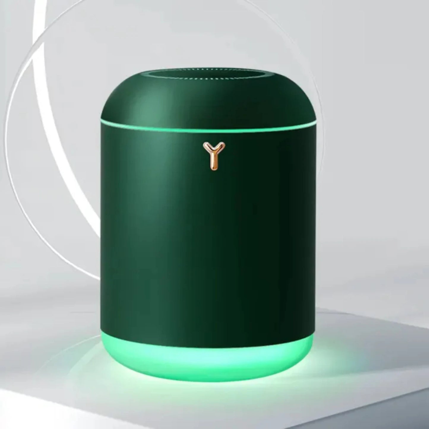 Efficient and powerful compact portable air purifier with 1000ml capacity for purification in office and bedroom. Sleek and idea