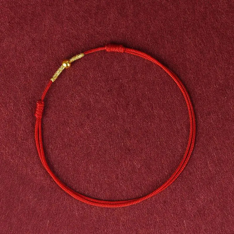 Pulsera de Cuerda Tejida Simple Cuatro Hojas