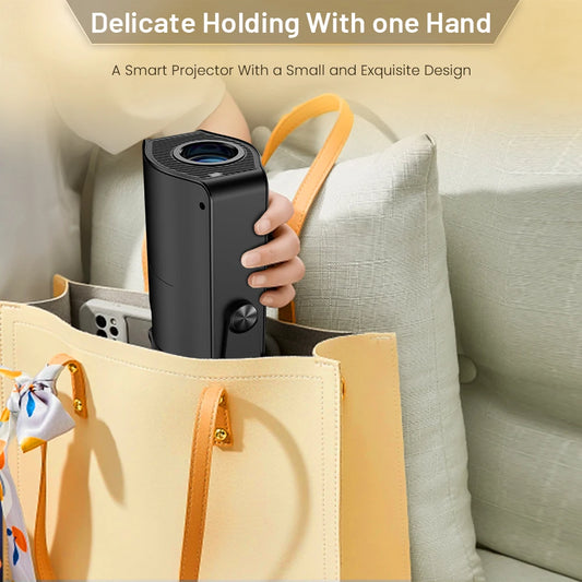 Projector HM400 PRO 4K Android11 Dual Wifi6 200ANSI H716 BT5.0 1080P 1280*720P Black、Pearl White Home Cinema Outdoor Projetor