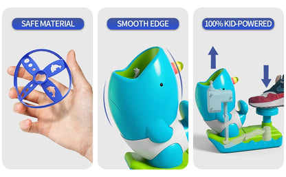 Flying Disc Launcher Outdoor Outside Toys, Outdoor Toys For Kids Boys