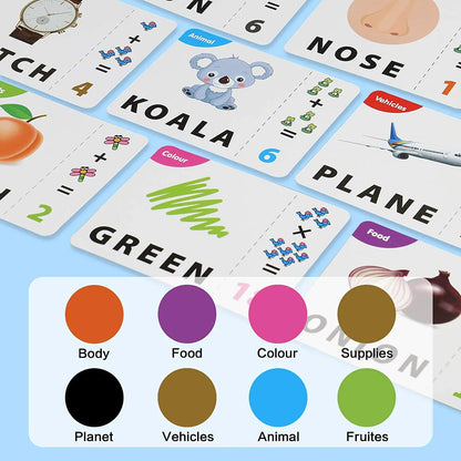 Children's educational toys supporting alphabet arithmetic games for boys girls 4-12 years old gift toys early education tools