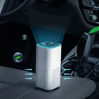 Car Purifier Negative Ion Air Purifier Household Odor Removal Air Purifier Desktop Purifier Car Air Freshener Generator
